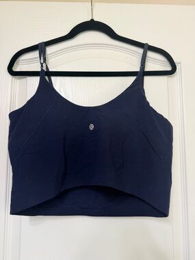 Lululemon Align Cropped Cami Tank A/B in True Navy